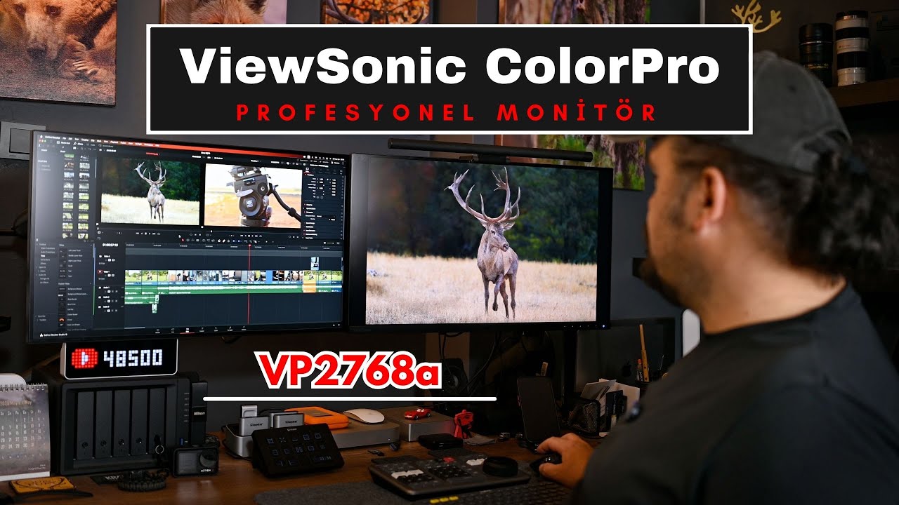 ViewSonic VP2768a Profesyonel Monitör İnceleme ve Çift Monitör Kullanımı