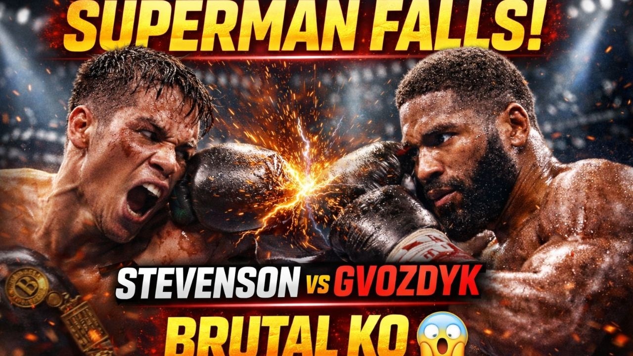 The Night Superman Fell 😱 | Oleksandr Gvozdyk DESTROYS Adonis Stevenson in Brutal KO!