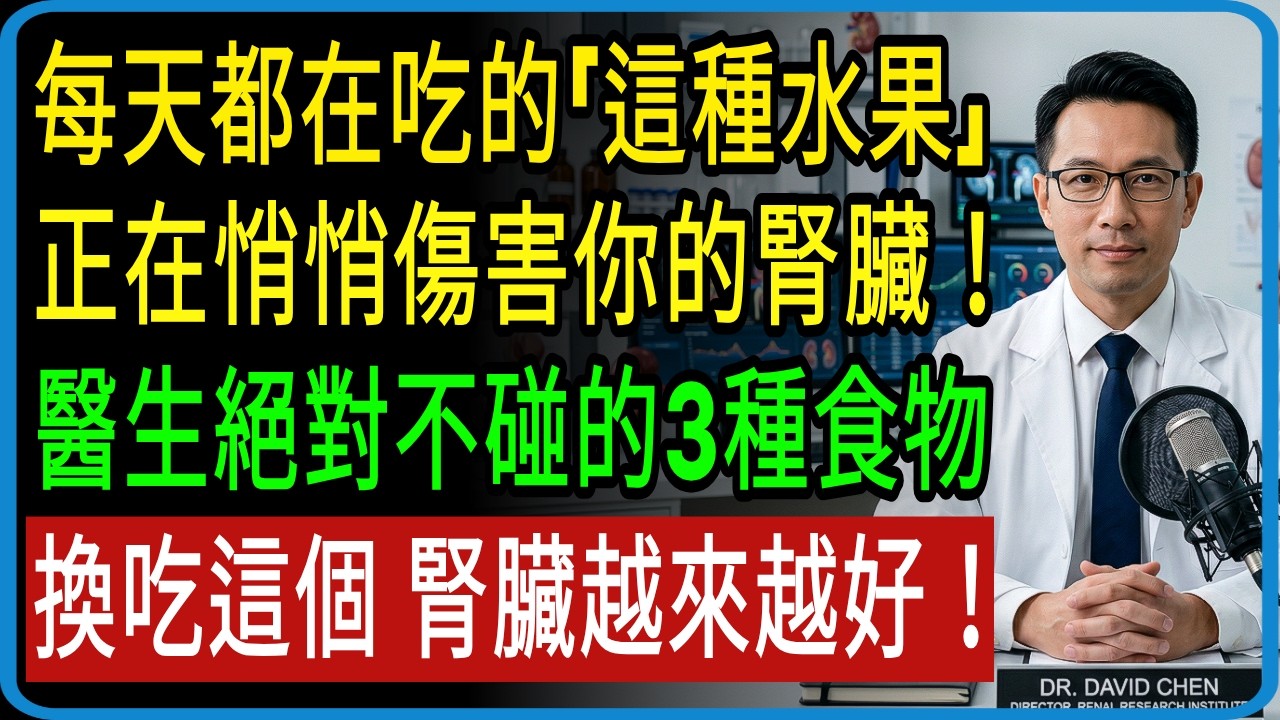 60歲起千萬別碰！你以為健康的那種食物，其實正在悄悄傷腎、越吃越糟