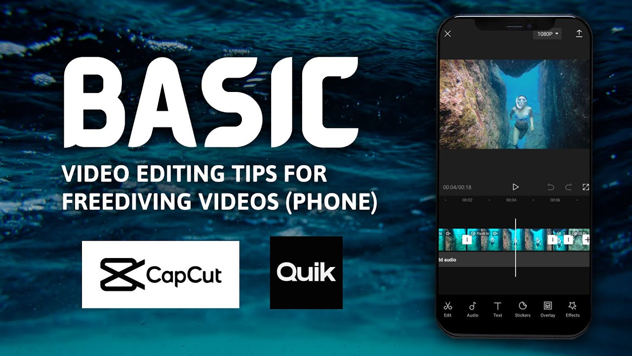 PAANO GAMITIN ANG CAPCUT - video editing to your freediving videos