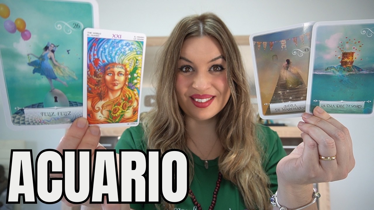 ACUARIO♒ MAÑANA SERÁ EL FINAL DE TU TRISTEZA! EL DIA 27 EMPIEZA LO INIMAGINABLE PARA TI 😍⏳