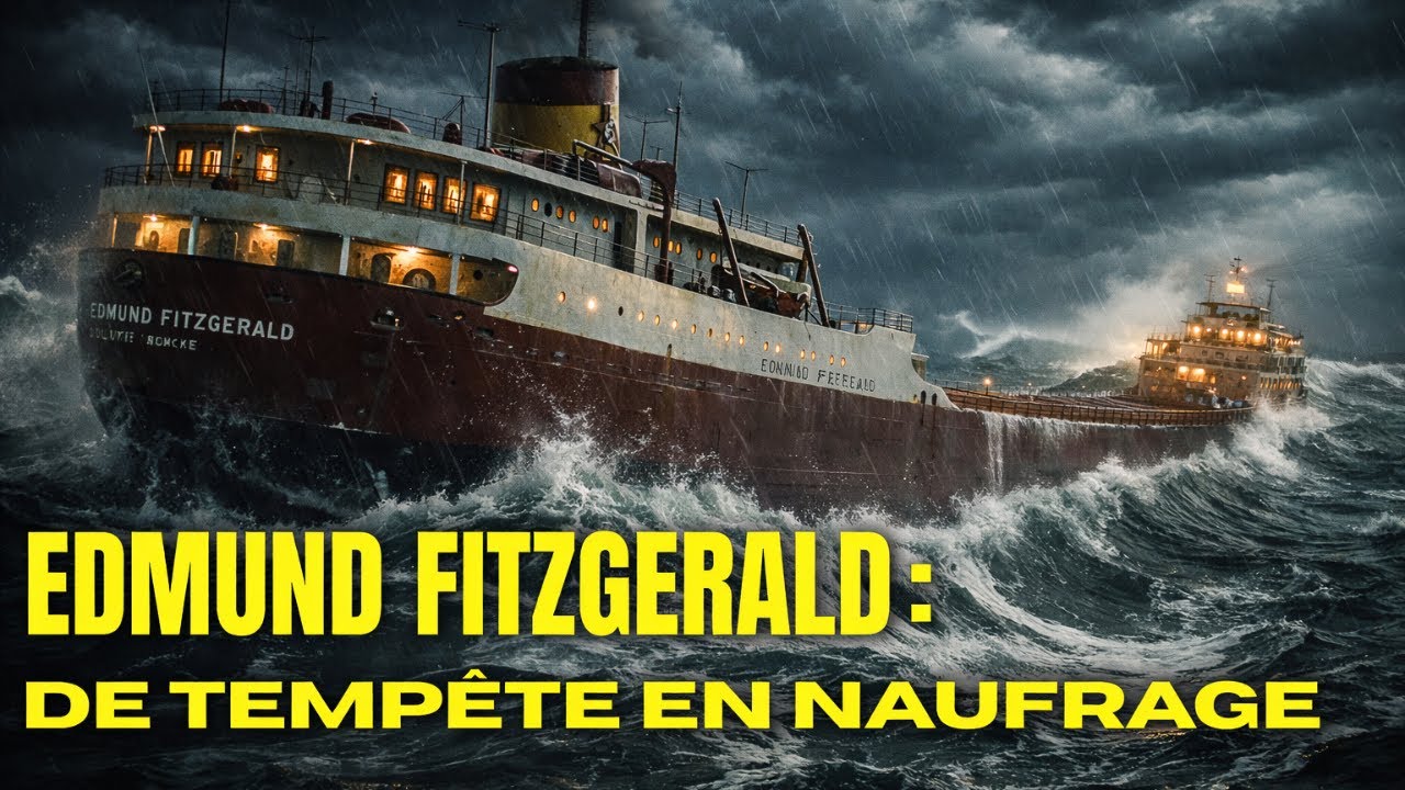EDMUND FITZGERALD : De tempête en naufrage
