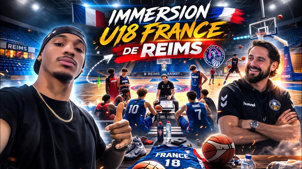 Immersion au centre de formation de basket de REIMS !🏀🔥