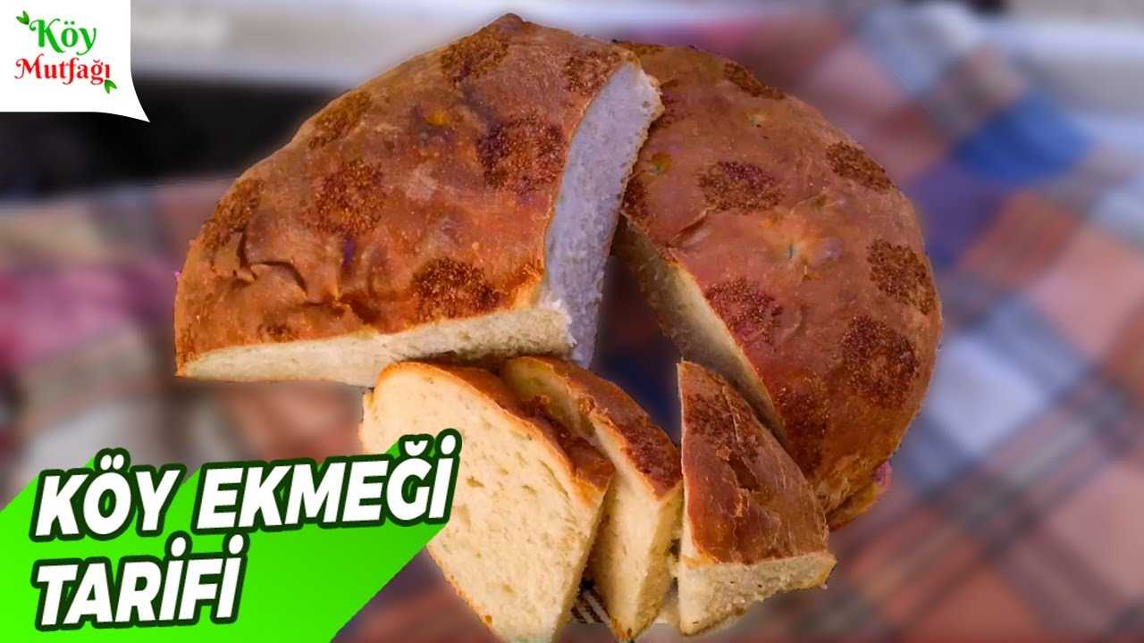 Ekşi Mayalı Köy Ekmeği Tarifi - Tepsi Ekmek Nasıl Yapılır? | Emine'nin Köy Mutfağı