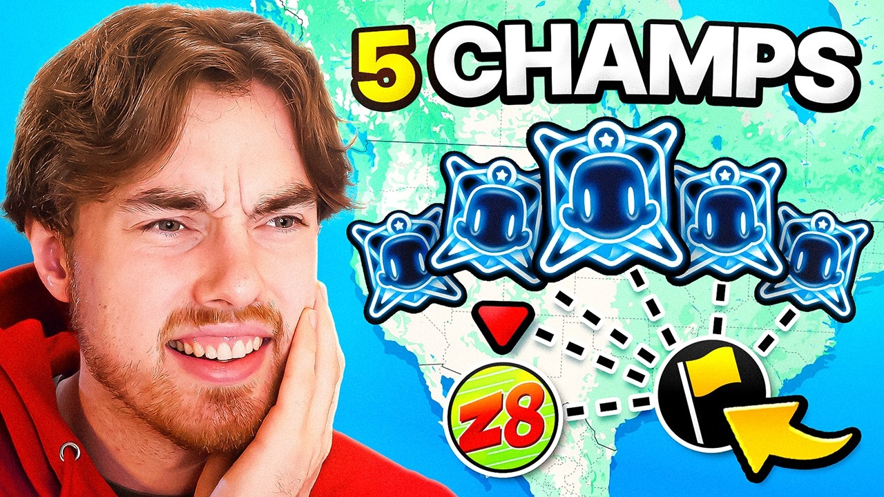 Geoguessr Pro vs 5 TOP RANK Players