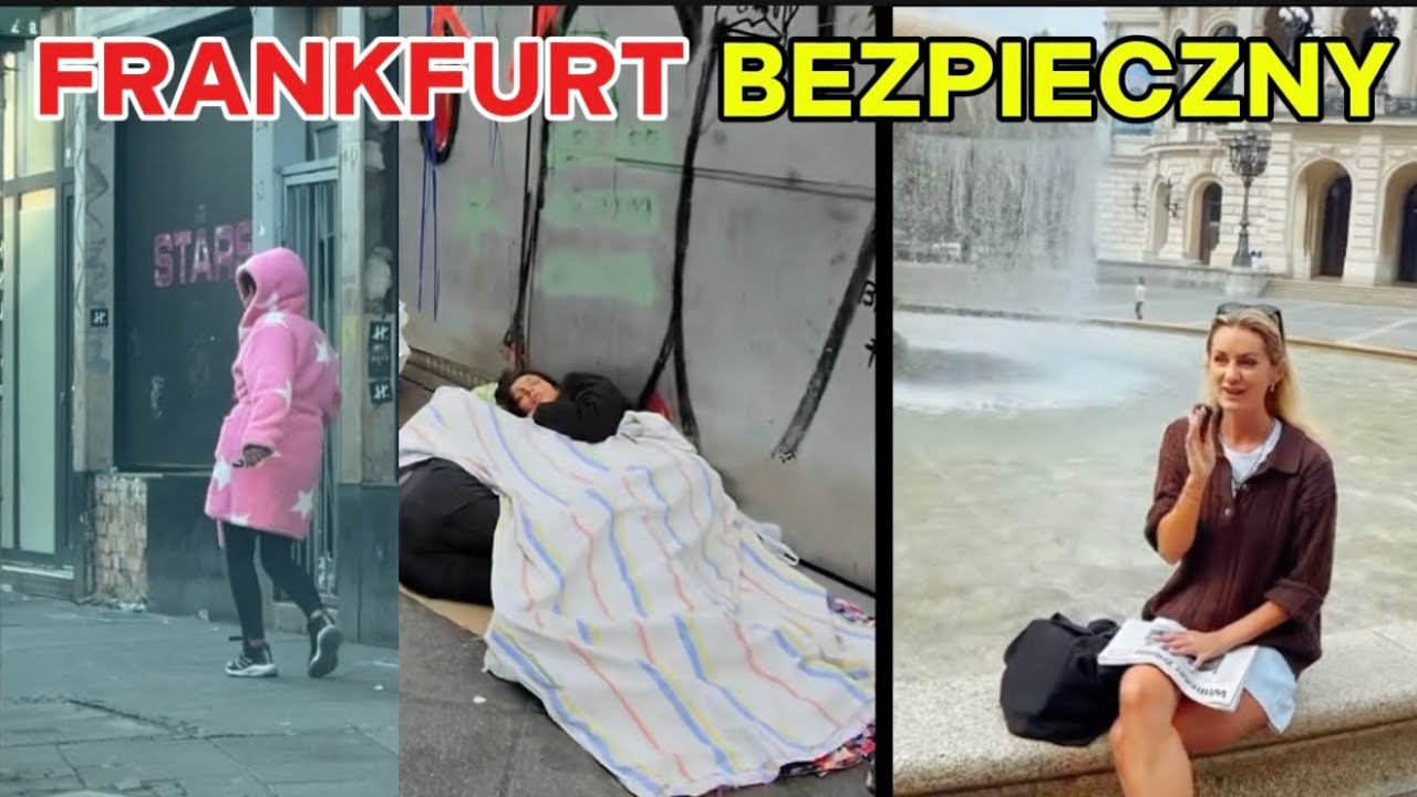 FRANKFURT 🇩🇪 bezpieczny??? [VLOG z MIASTA]