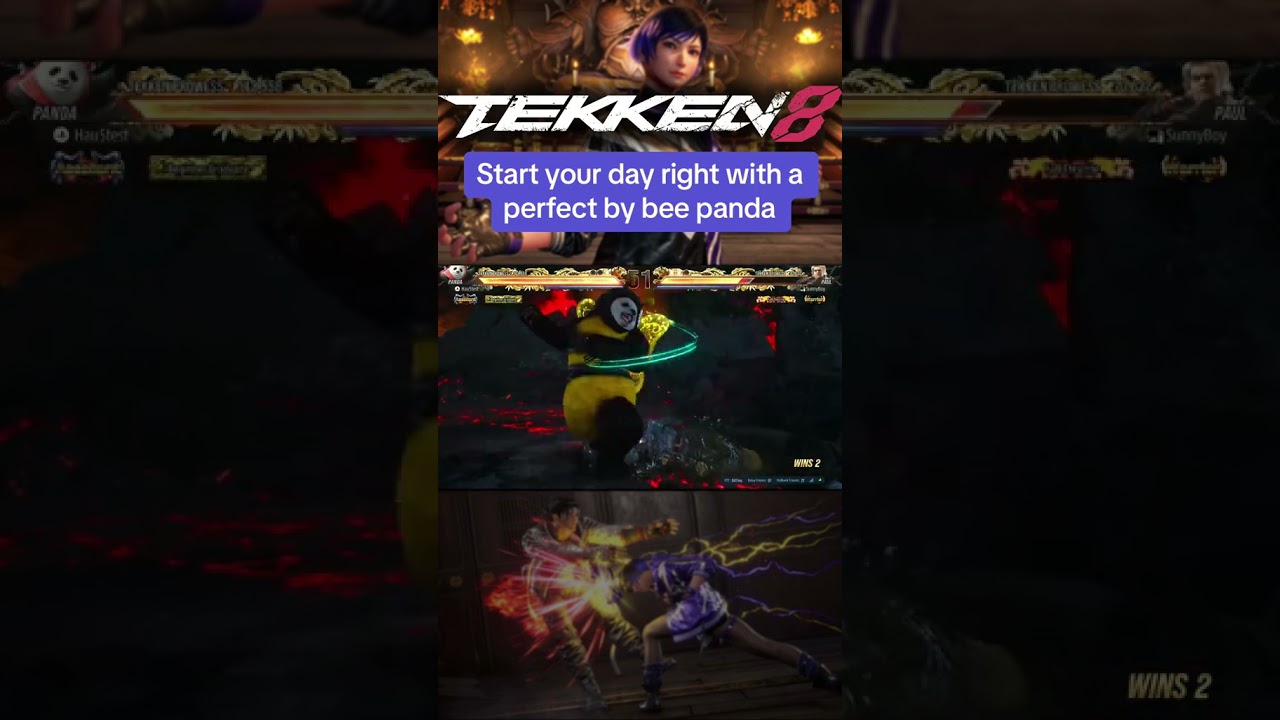 I heard Pandas sting 🐼🐝 #tekken8 #panda #fgc