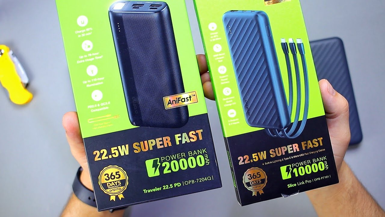 انسي قطع الكهرباء مع باوربانك اورايمو oraimo power bank