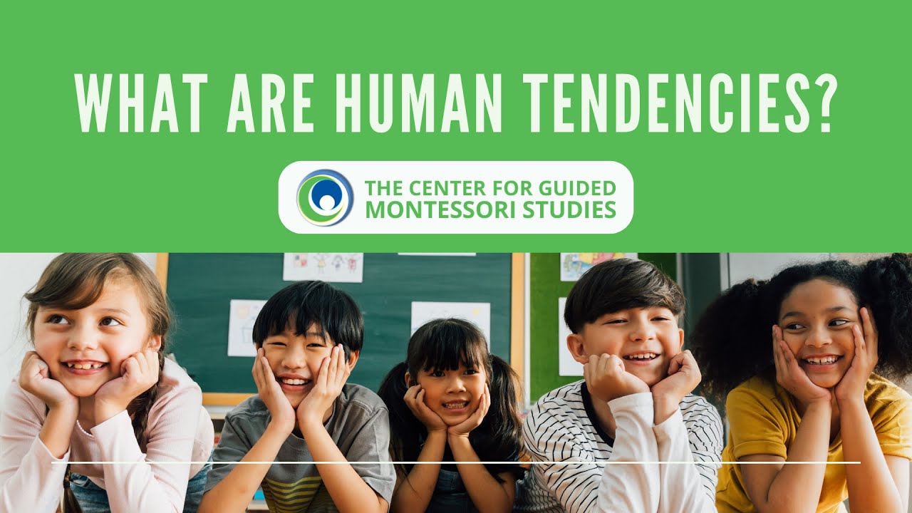 What Are Human Tendencies? | Montessori Points of Interest