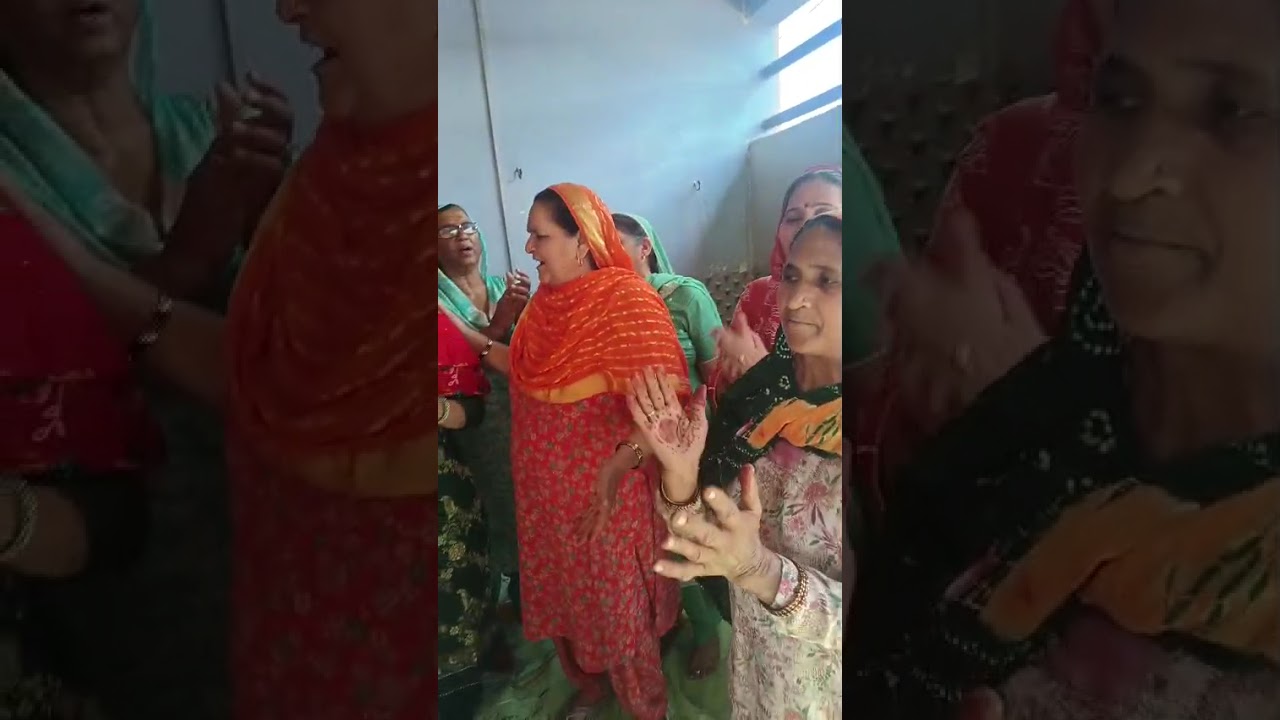 # सत्संग के बाद बहनो , ने गाई बधाई#viralvideo #