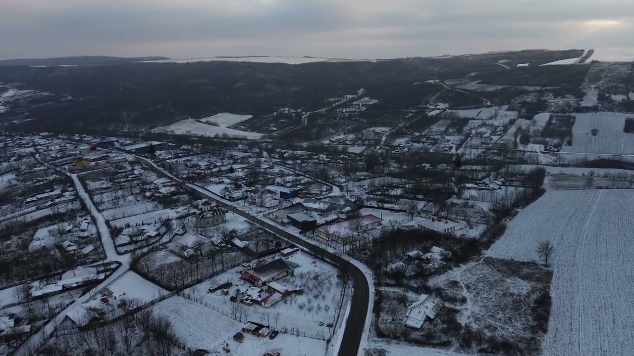 O seară liniștită în Dănești – filmare dronă