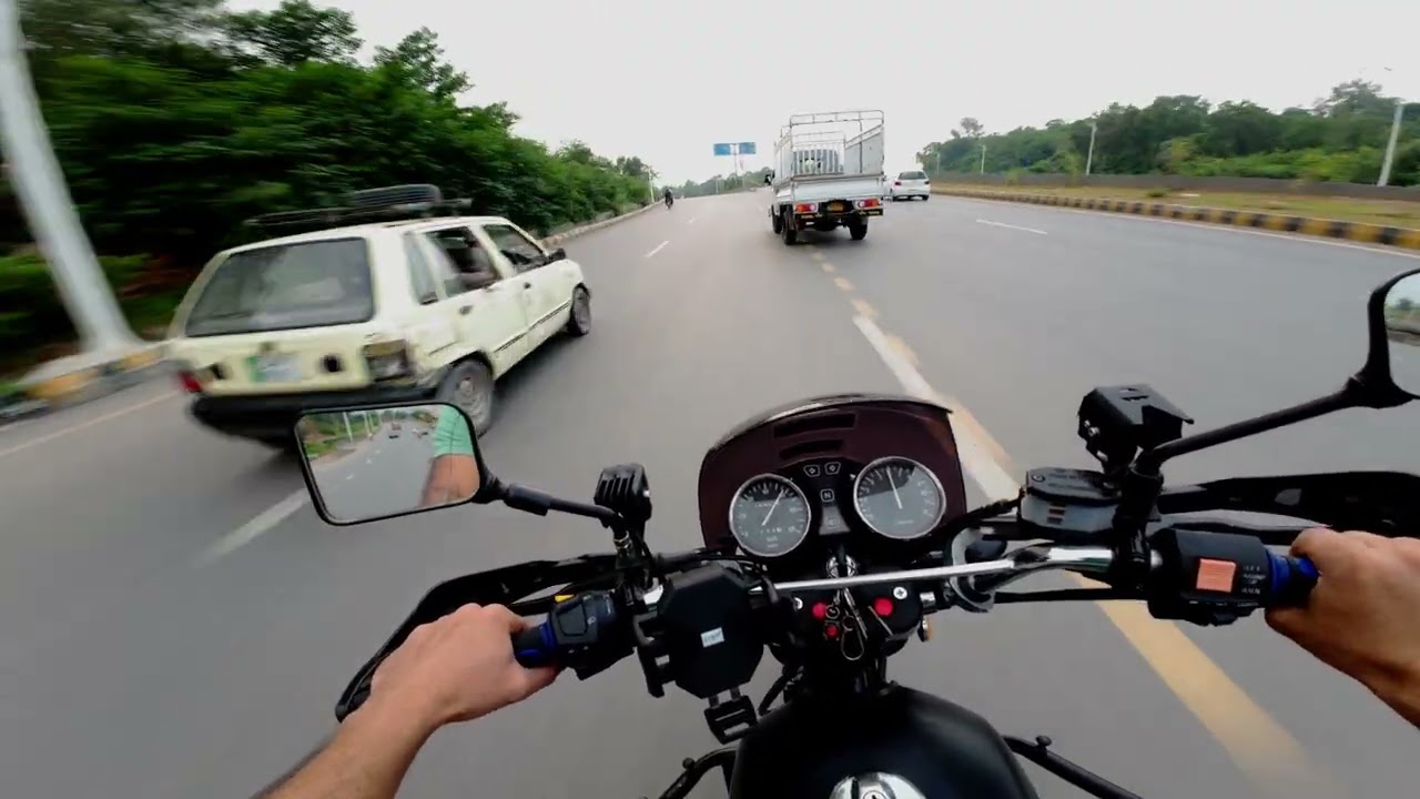 Islamabad POV Motorcycle Ride in 4K | Moto ASMR | No Talking
