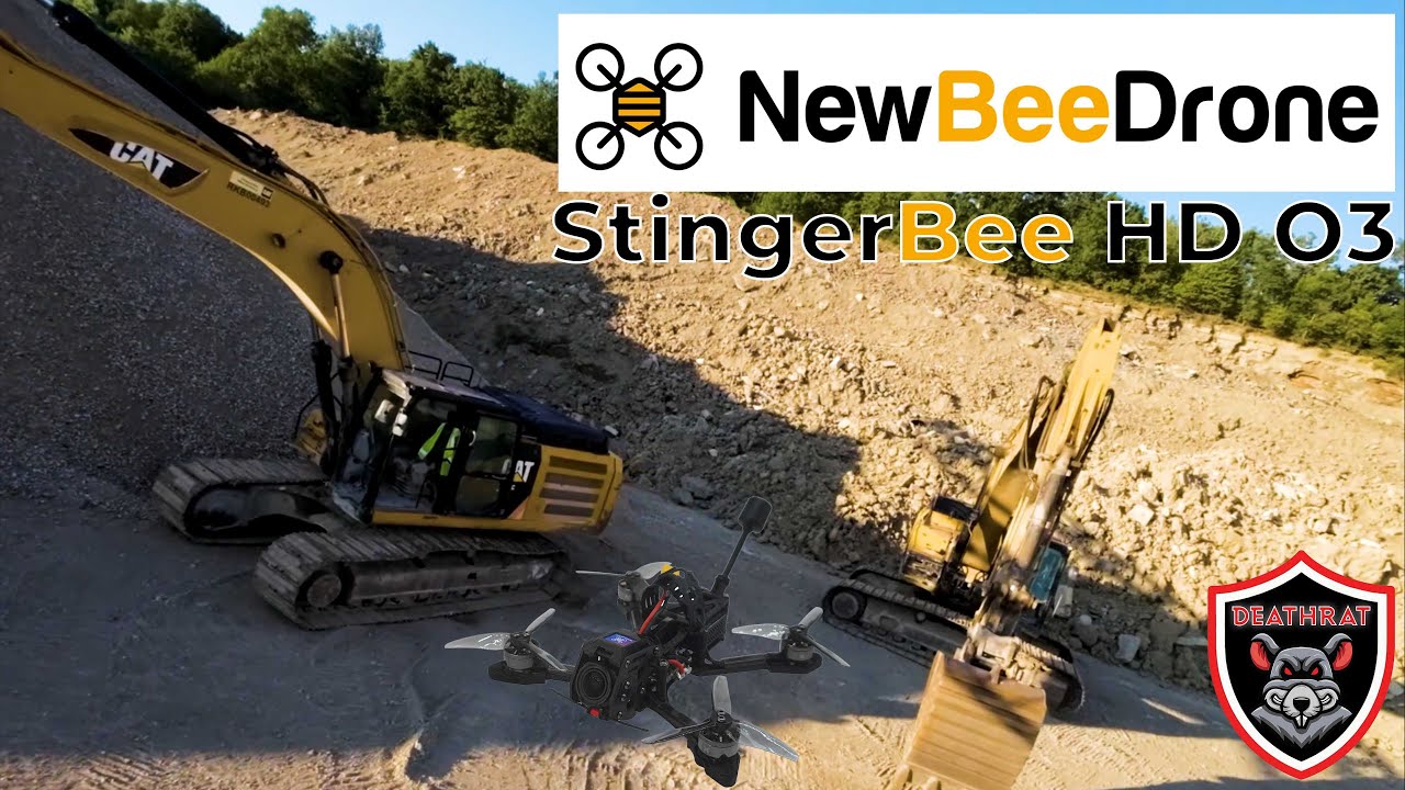 NewBeeDrone STINGERBEE HD O3 - 4x3 2.7K 100 Color graded Gyroflow footage - Test Flight 2