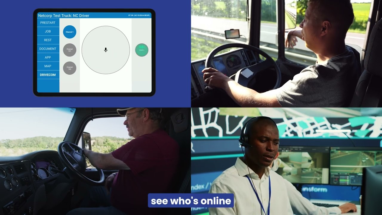 Introducing DriveCOM - Easy Push to Talk Communication for Your Fleets
