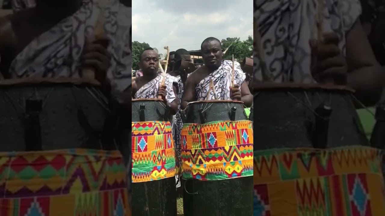 Fontonfrom Display At Osei Kyeretwere SHS (Okess) @ Their 85th Anniversary