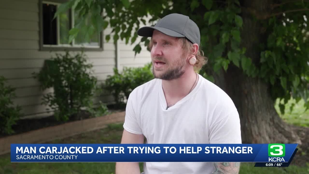 Sacramento County man carjacked at gunpoint after offering ride to stranger