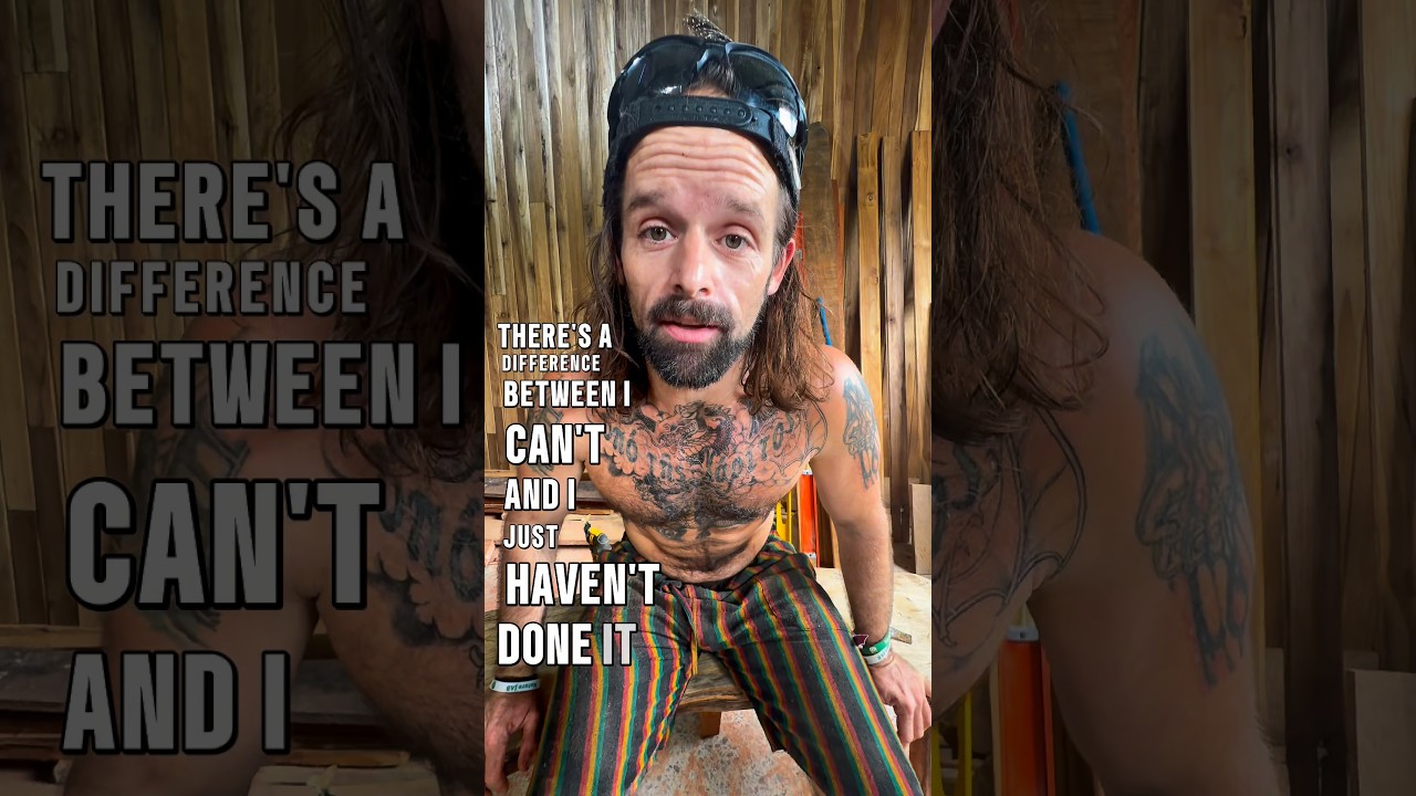 Сегодня я попробовал что-то новое, и вам тоже стоит попробовать! 👨&zwj;🔧🇨🇷🪑 #joefelz #buildingreality...