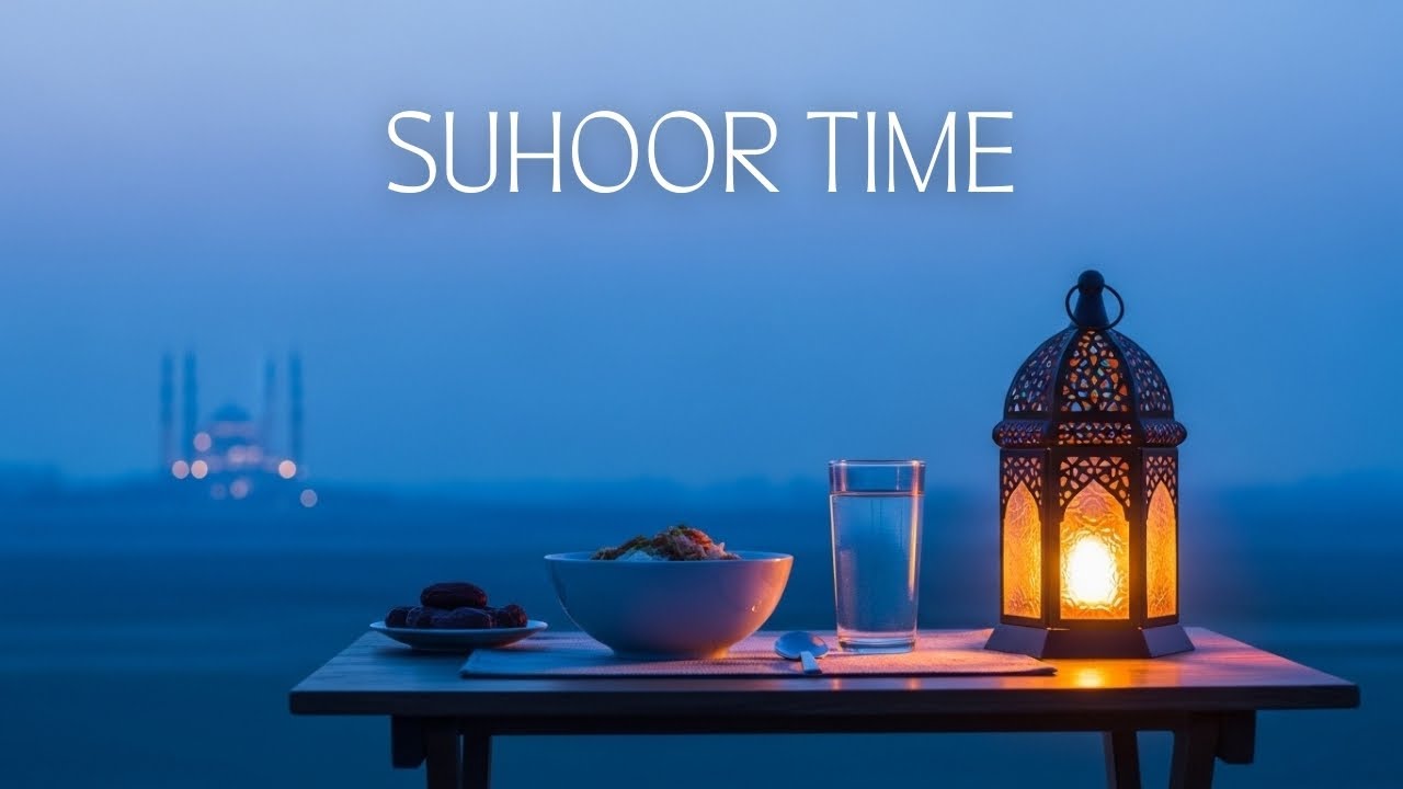 Suhoor Time Music 🌌 Soft Instrumental for Early Morning Ramadan