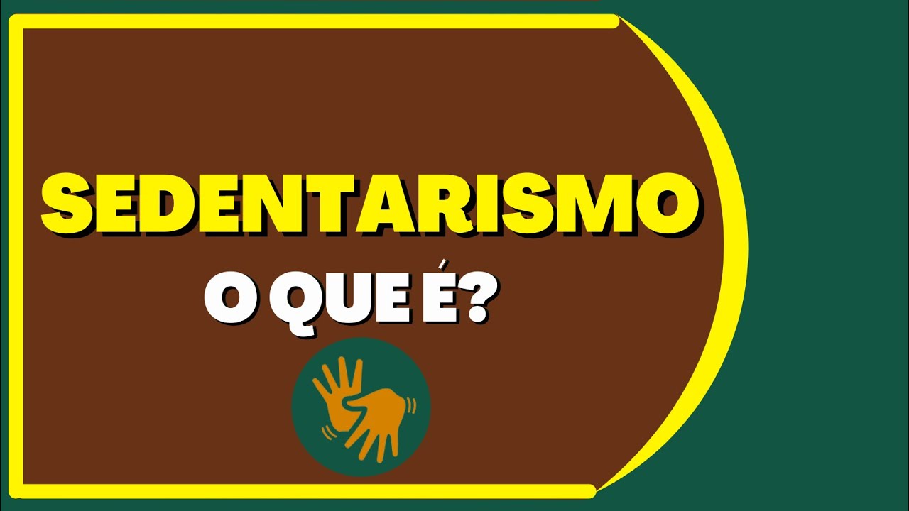 O que é Sedentarismo? Vídeo em Libras