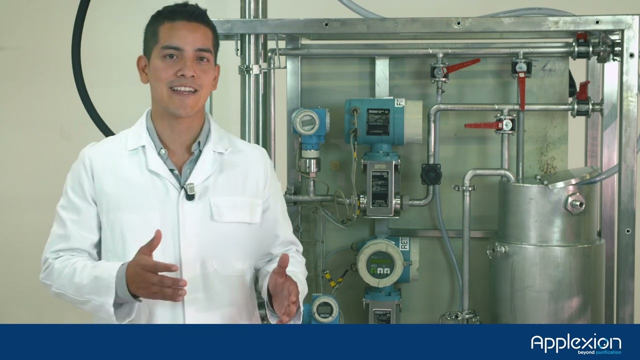 Piloting to size and industrial cross flow filtration system  2 - Circulation flow