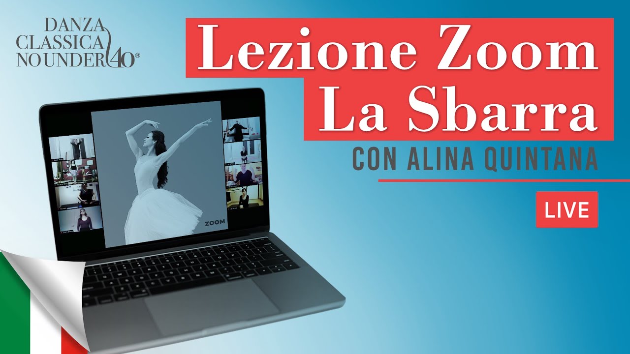 Lezione Zoom 🖥 La Sbarra con Alina Quintana - Dance Coach