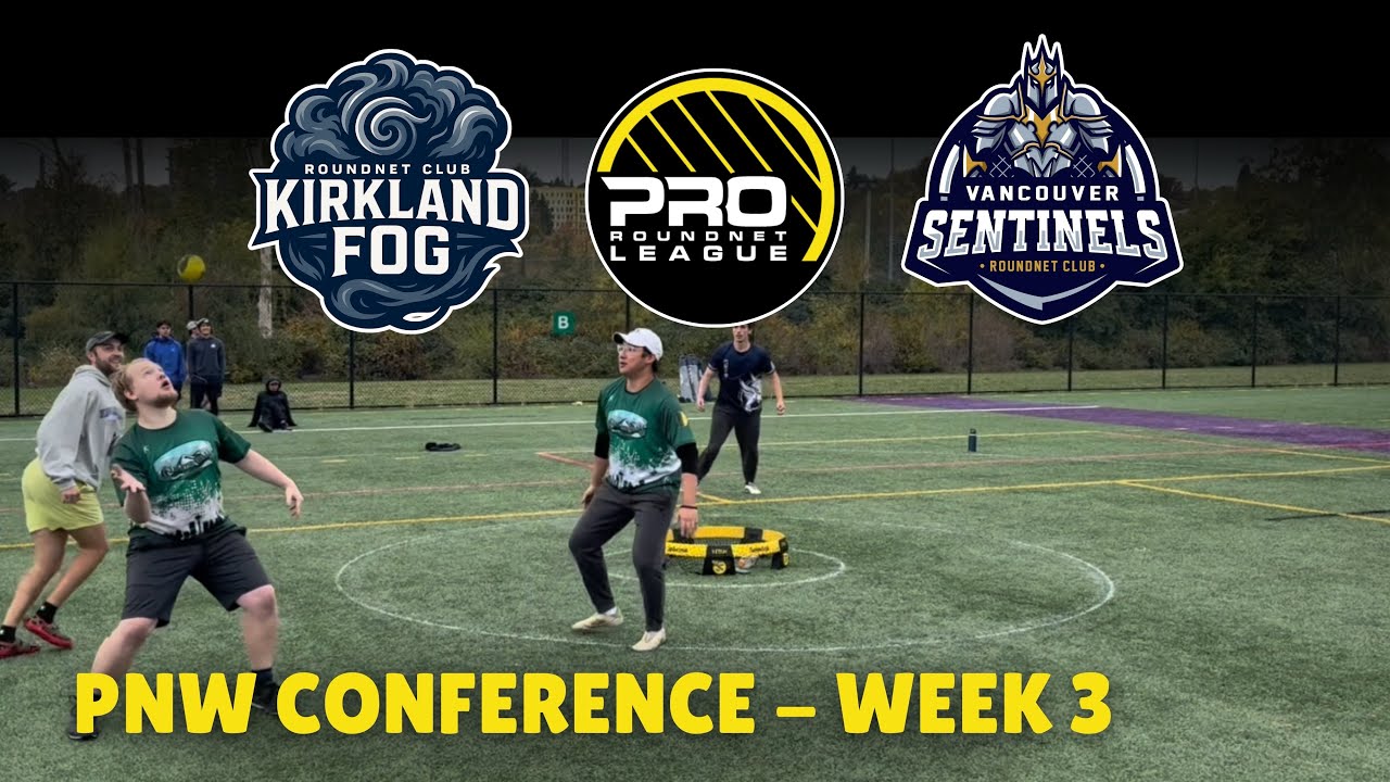 Kirkland Fog vs BC Sentinels - Pro Roundnet PNW Conference 10/8 : Dallin/Richard vs Etienne/Jason