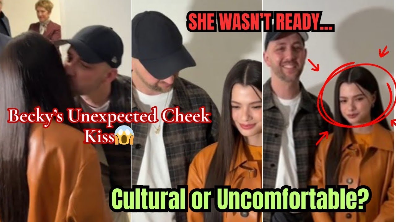 (Freenbecky)Becky’s  Cheek Kiss at Milan — A Cultural Greeting or Something More?😱#freenbeck 