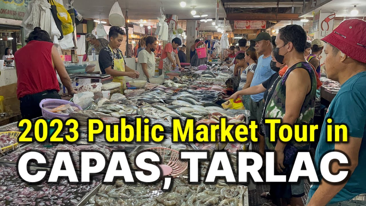CAPAS TARLAC Palengke Tour 2023 -Busy Morning Scene at CAPAS PUBLIC MARKET | Philippines Food Market