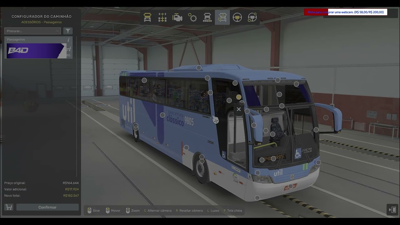 JUM BUSS 360 VISSTA BUSS HI – QUALIDADE TOP!