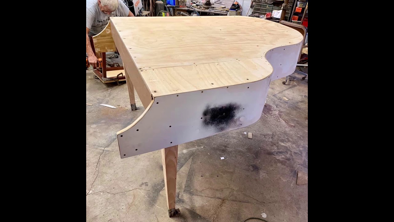 Waxahachie, Texas High school marching band Mock Baby Grand Piano, band prop