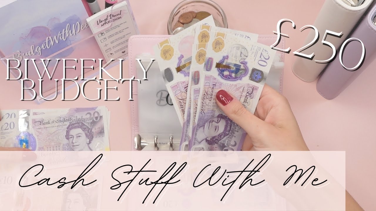 Cash Stuffing £250 | Low Income Budgeting | BudgetWithDee