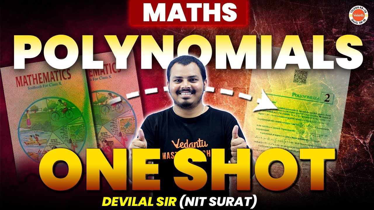 POLYNOMIALS |  One Shot | Devilal SIR @vedantutelugu8910