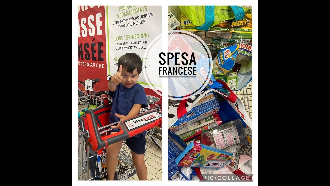 Super SPESA FRANCESE | INTERMARCHE mentone | Vittoria Gervasio