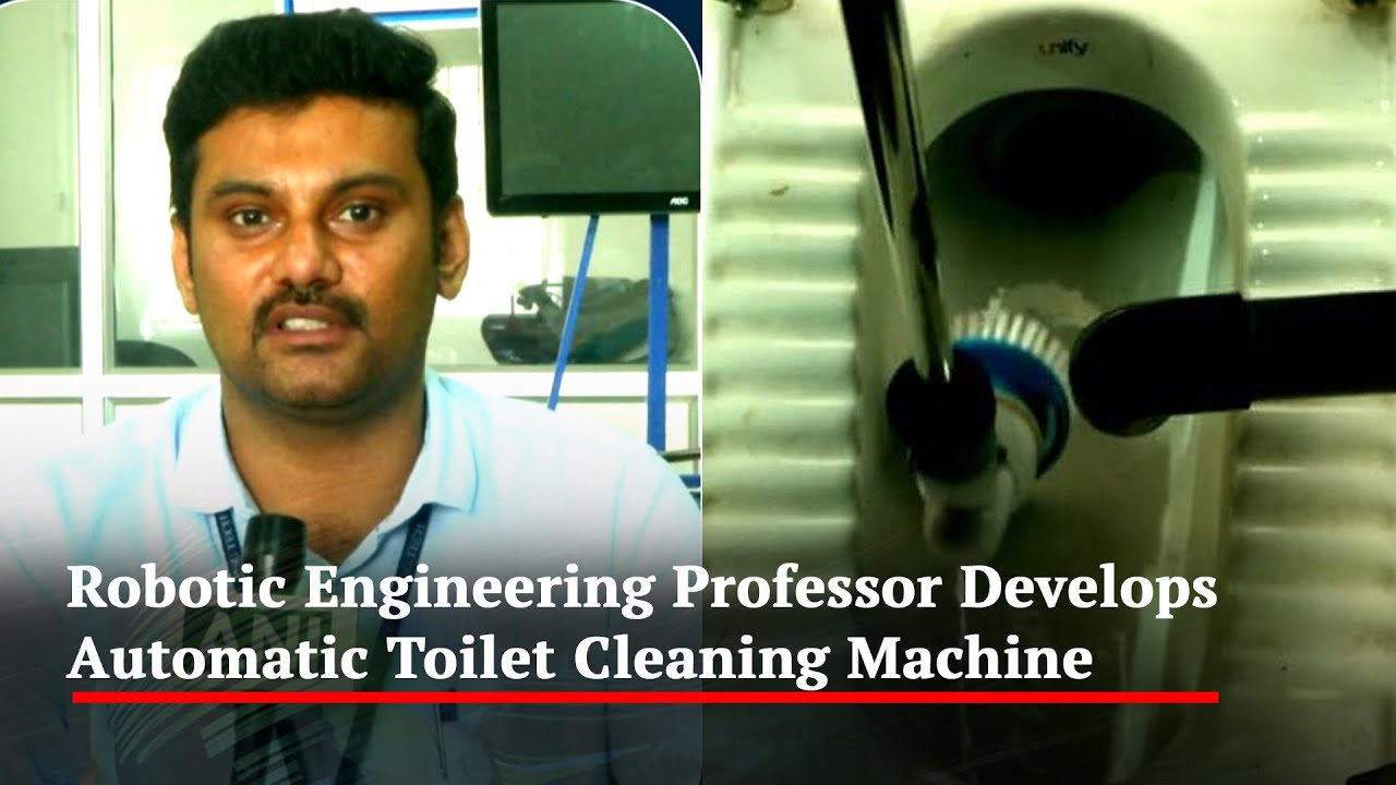 Tamil Nadu Man Develops Automatic Toilet Cleaning System
