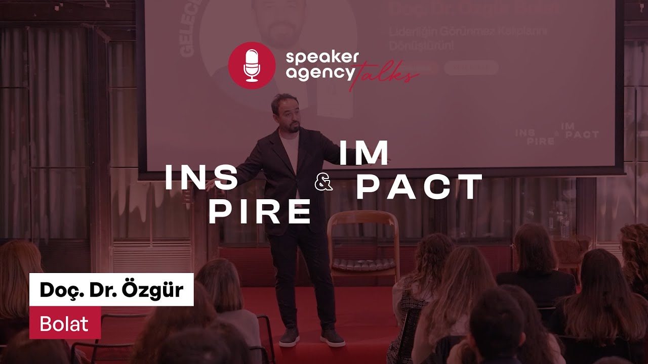 Speaker Agency Talks | Inspire & Impact - Do&ccedil;. Dr. &Ouml;zg&uuml;r Bolat