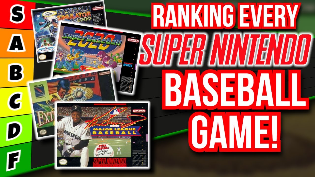 Полный рейтинг всех 20 игр Super Nintendo Baseball
