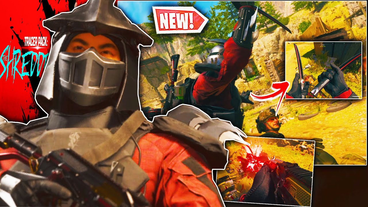 the NEW TRACER PACK SHREDDER BUNDLE in MW2! (The Shredder Operator)