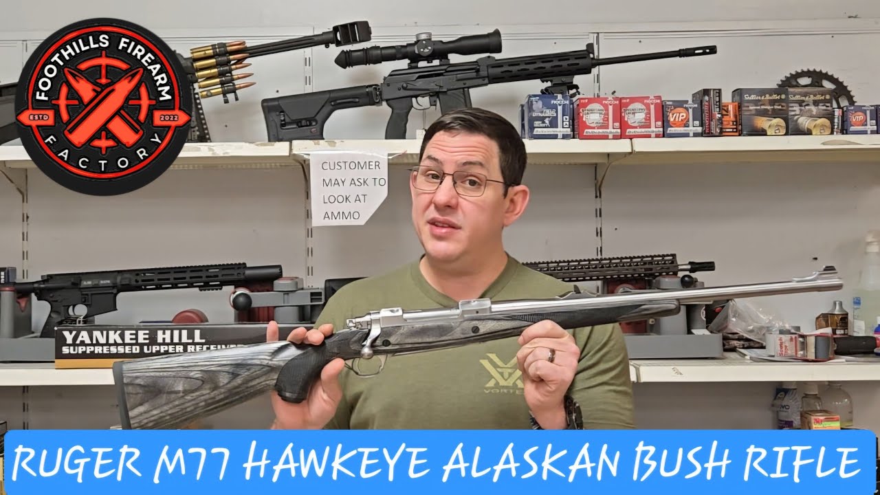 Ruger M77 Alaskan Bush Rifle! (MORE GFORCE)