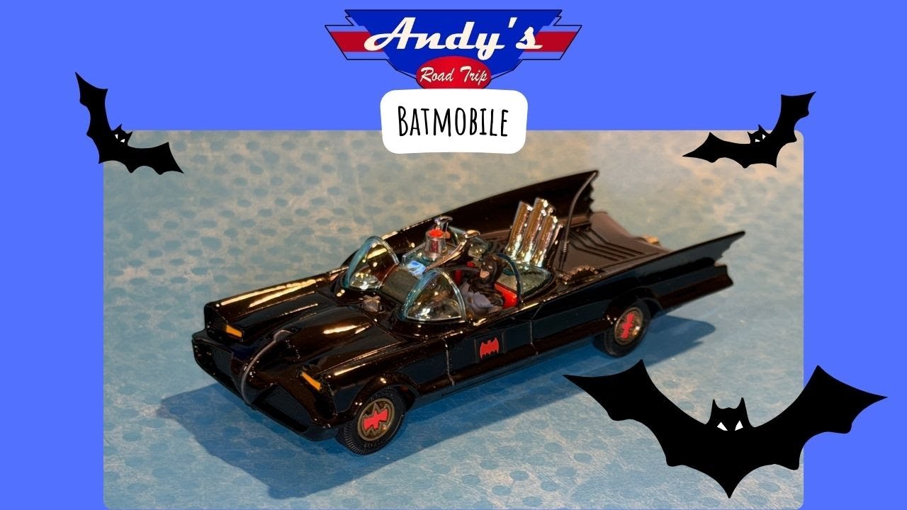 Batmobile Corgi Unboxing & Speed Tested