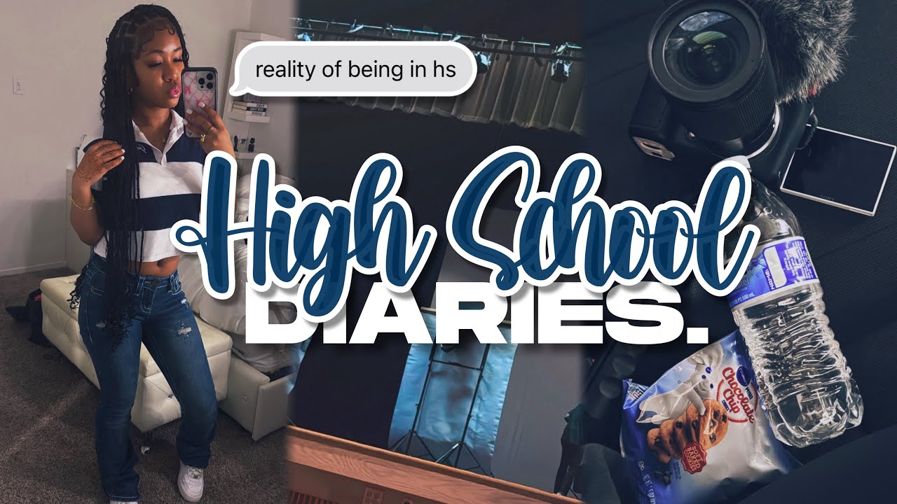 HIGH SCHOOL DIARIES ♡ | picture day, hoco week, classes, dinner date | ep. 2