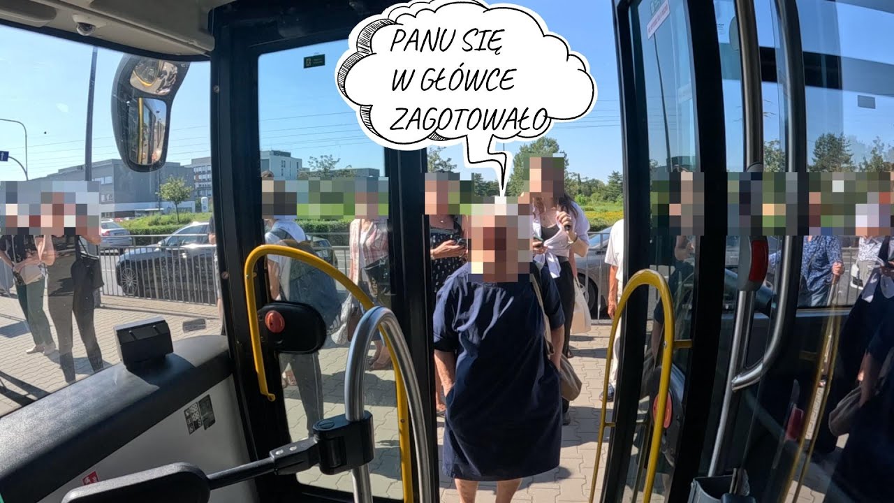 Wysadzenie pasażerów na przystanku Działkowa + sprostowanie