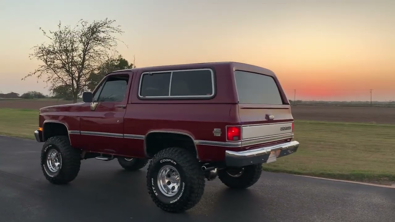 1987 K5 BLAZER! RUNNING VIDEO! MUST SEE