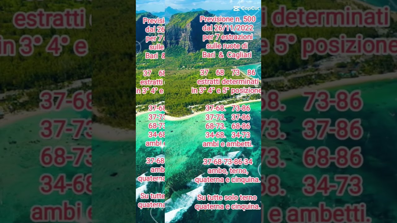 PREVISIONE LOTTO OMAGGIO N.500.
