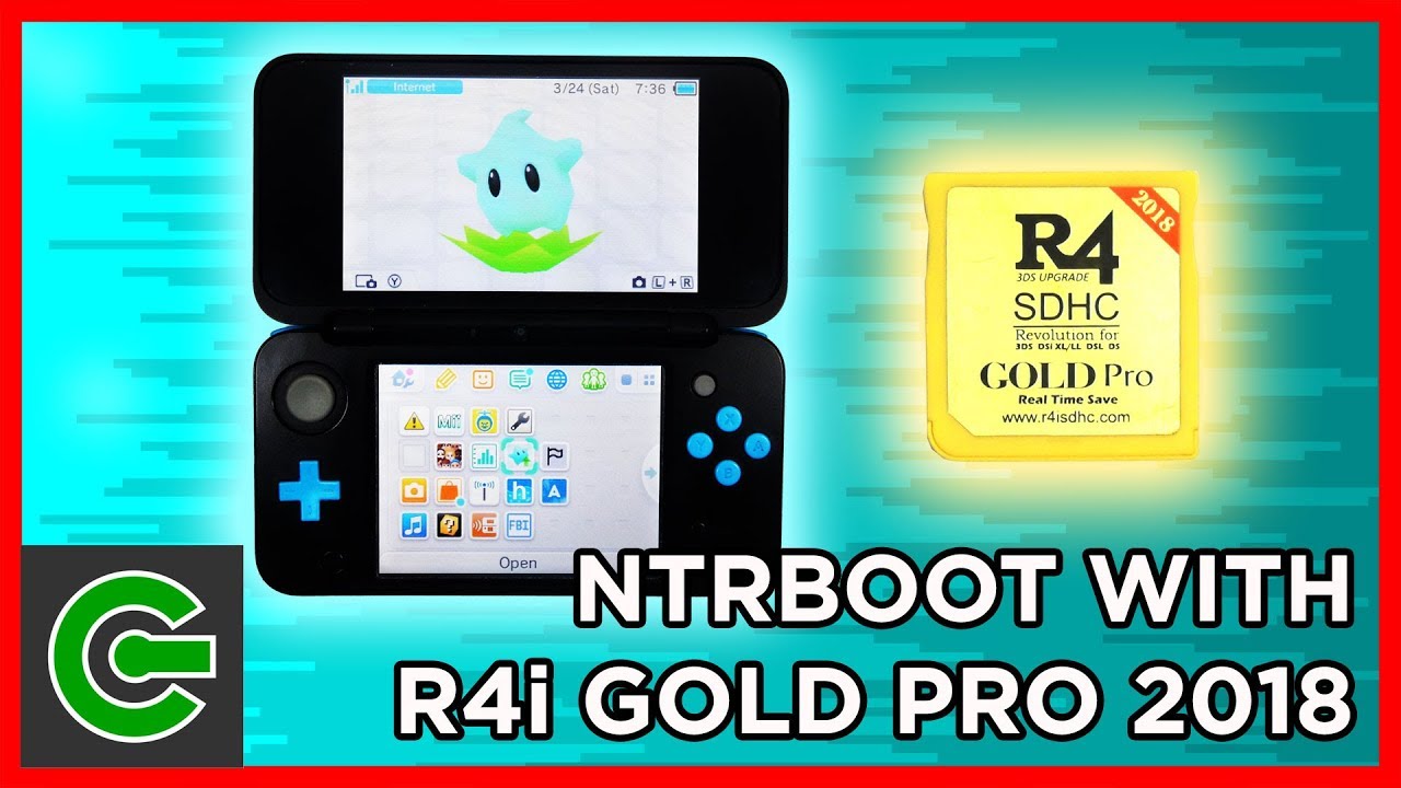 How to do Ntrboothax using R4i Gold Pro 2018 flashcart