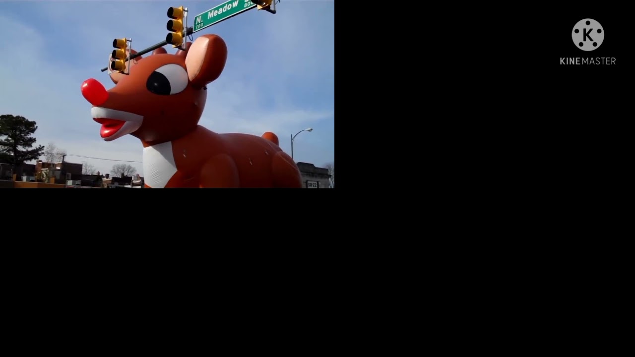 Richmond Virginia Christmas Parade Rudolph accident (4 angles)