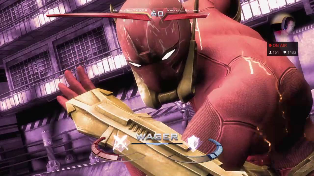 Injustice cR Tournament Grand Finals: HoneyBee (Flash) vs Kinetic Balding (Cyborg)