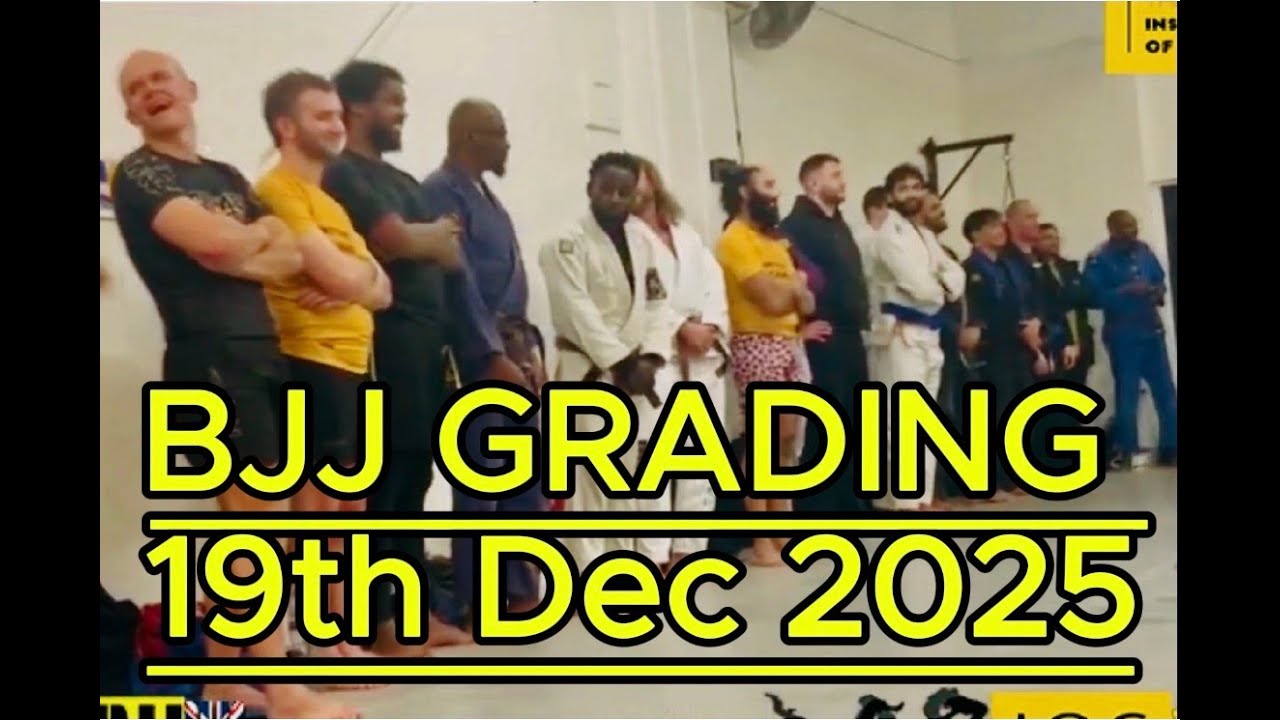 🛑 GRADING - 19TH DEC 2025 #brazilianjujitsu #theinstituteofgrappling #insidebjjuk