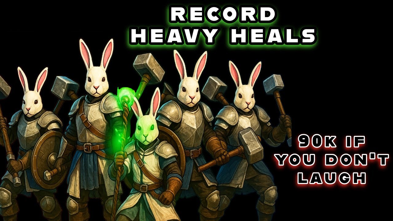 If you LAUGH, subscribe / +YEET group, 3mil heals in heavy / New World Aeternum
