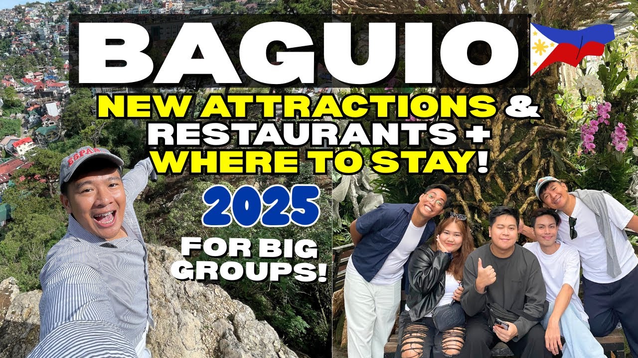 BAGUIO TRAVEL GUIDE 2026 🇵🇭 New Attractions, Cafés, Food Spots + Budget Hotel for Big Groups!