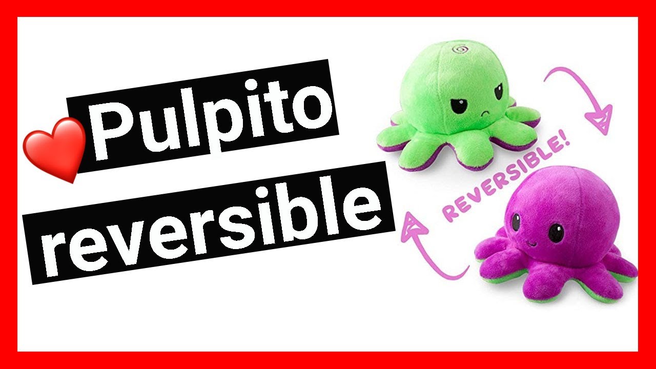 PULPO REVERSIBLE ❤️ Como hacer un  Pulpito Reversible TUTORIAL PASO A PASO  - la escuela de costura